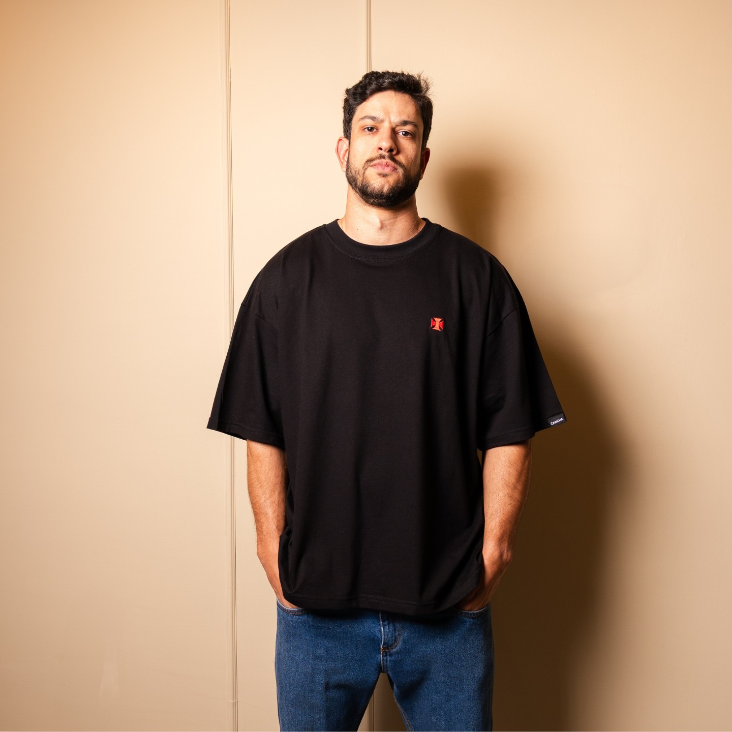Camiseta Oversized Vasco - Cruz de Malta