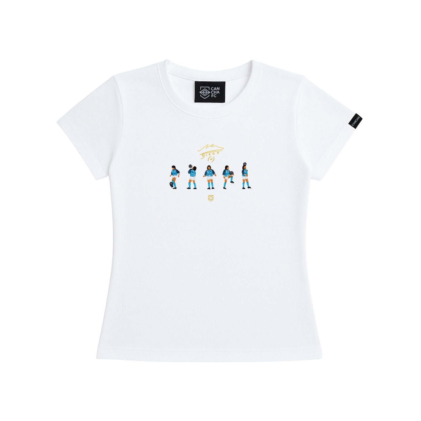 Camiseta Oversized Maradona - Live is Life