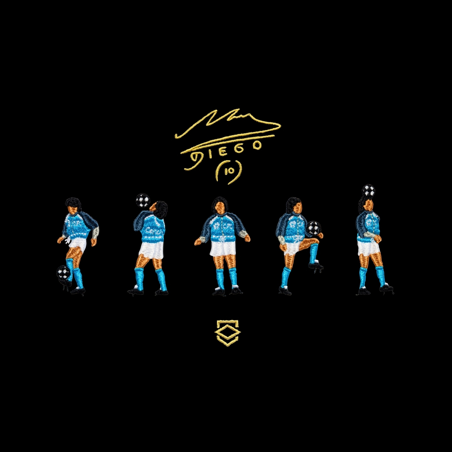 maradona Camiseta Oversized Maradona - Live is Life
