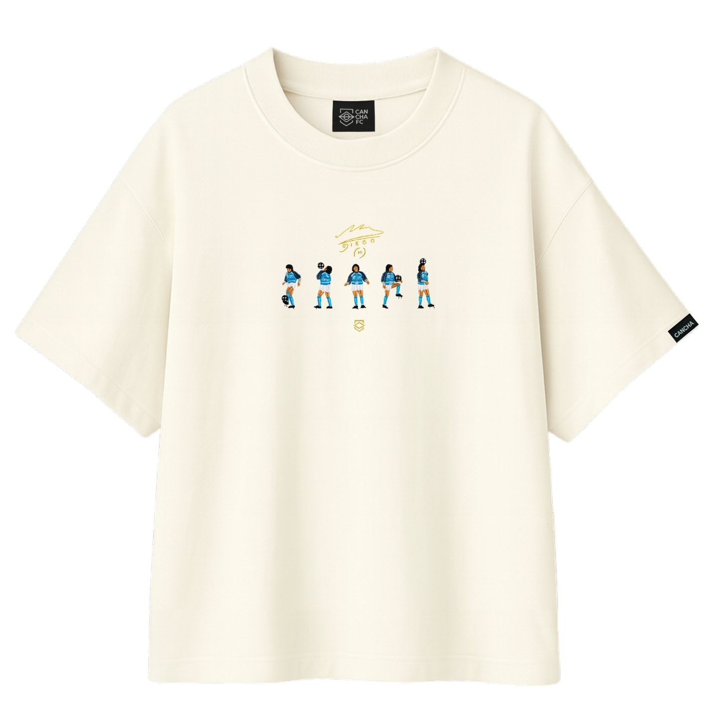 Camiseta Oversized Maradona - D10S