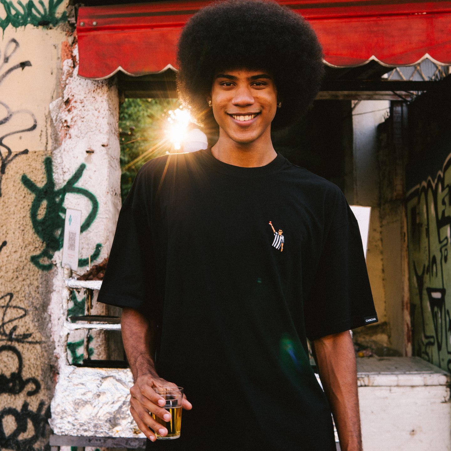 Camiseta Oversized Botafogo X Zeca - Deixa o Glorioso Me Levar